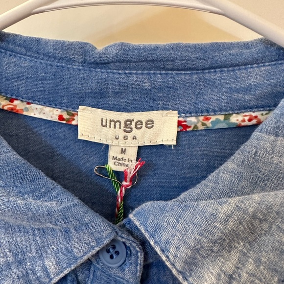 Drop Shoulder Button Up - Picture 2 of 5